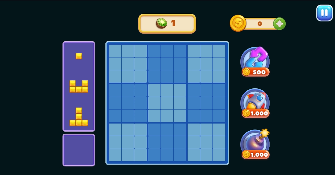 Block Puzzle Tropical Story Screenshot 2